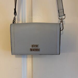 Steve Madden Light Gray Crossbody Bag